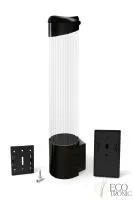 Держатель для стаканов Ecotronic (супер магнит+шурупы) мод.001 черный картинки